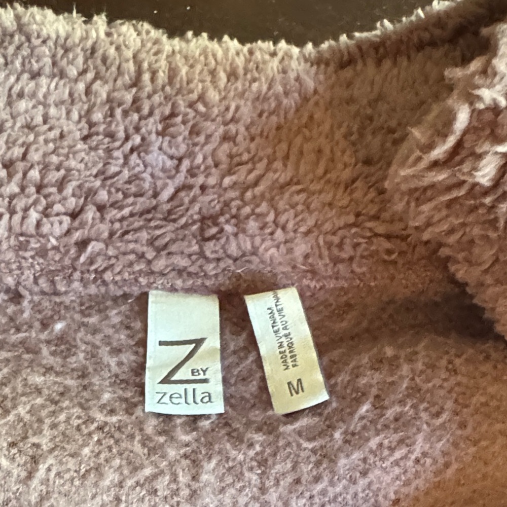 Z by Zella pink Fleece Jacket women’s medium